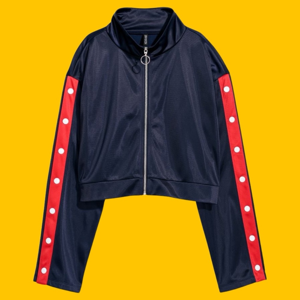 H&M Cropped Track Jacket